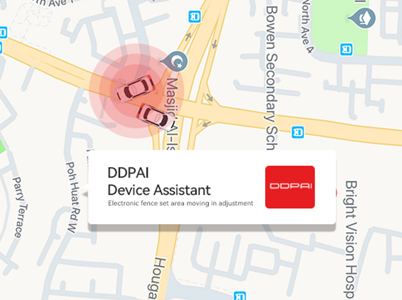 DDPAI 4G Cloud Box geofencing evtech_cz